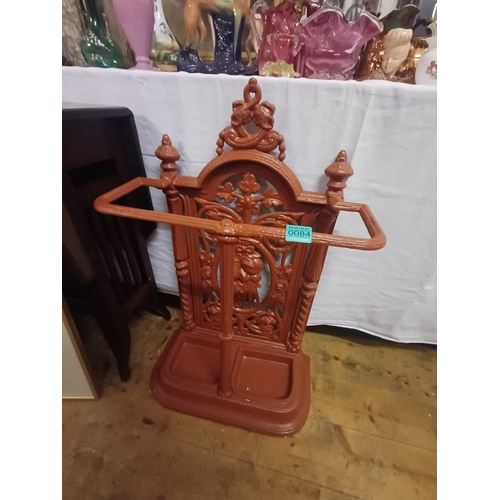 84 - Victorian Cast Iron Stick Stand