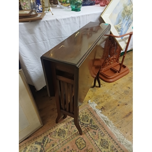 92 - Edwardian Mahogany Sutherland Table