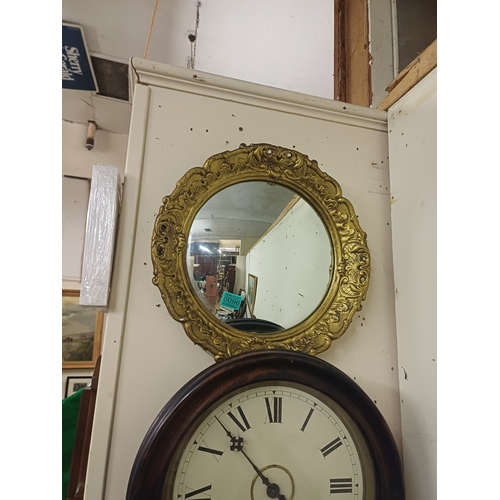 96 - Vintage Gilt Framed Convex Mirror