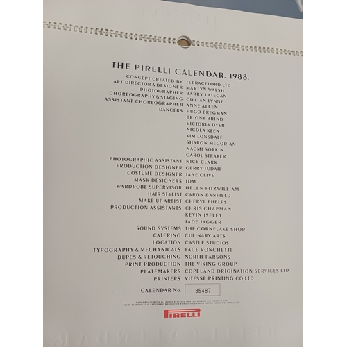 126 - 1988 Pirelli Calendar