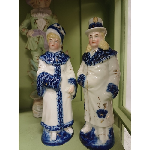 64 - Lot of Porcelain Figures including a Toby Jug