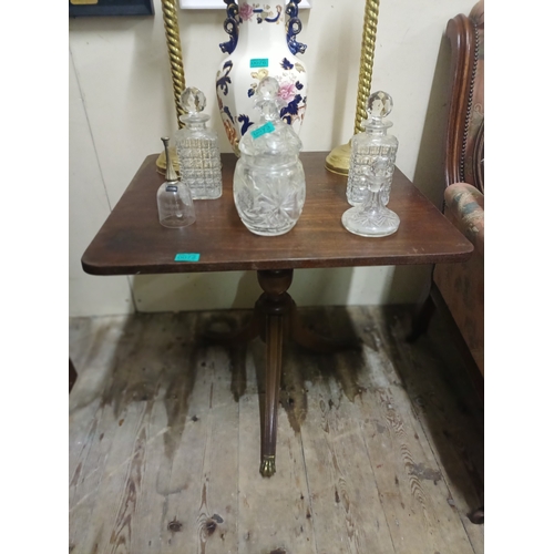 72 - Victorian Mahogany Occasional Table