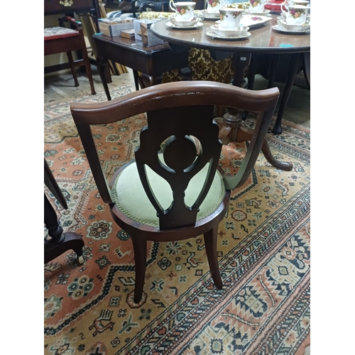 98 - Edwardian Inlaid Mahogany Nursery Chair