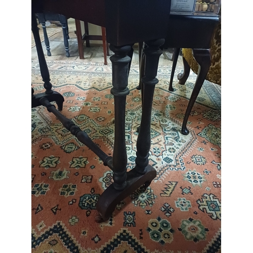 99 - Victorian Mahogany Yacht Table