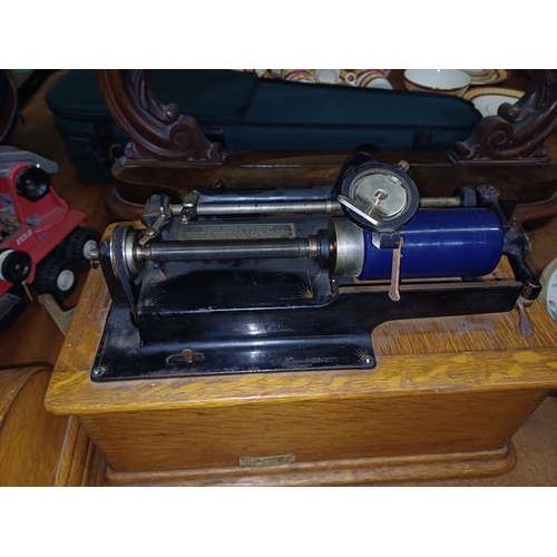 165 - Edison Home Phonograph Machine (no horn)