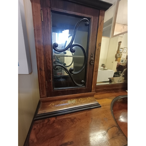 216 - Victorian Inlaid Rosewood Chiffonier