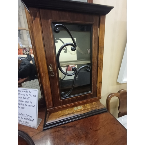 216 - Victorian Inlaid Rosewood Chiffonier