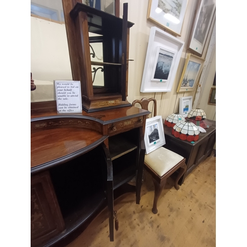 216 - Victorian Inlaid Rosewood Chiffonier