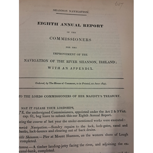 115 - Shannon Navigation - 8th Annual Report of The Commissioners for the Improvement of the Navigation of... 