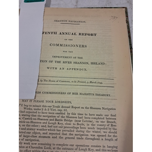 116 - Shannon Navigation - 10th Annual Report of The Commissioners for the Improvement of the Navigation o... 