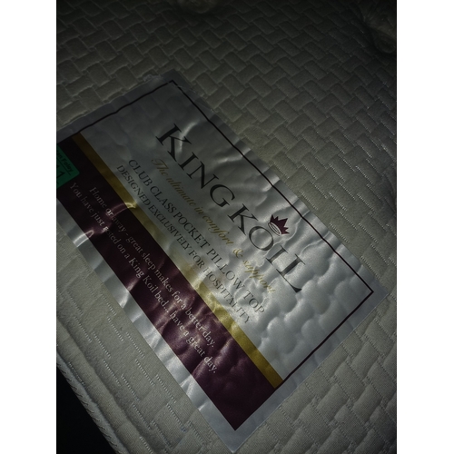 11 - King Koil Club Class Top Mattress and Base (180cm Wide)