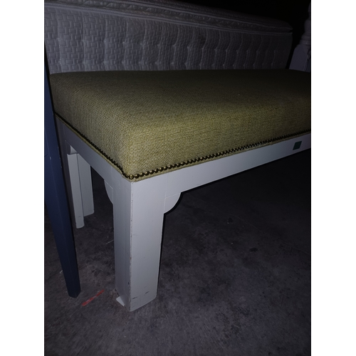 14 - Large Upholstered Stool (120cm x 45cm x 50cm)