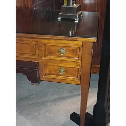 19 - Mahogany Side Table or Dressing Table with an assortment of Drawers