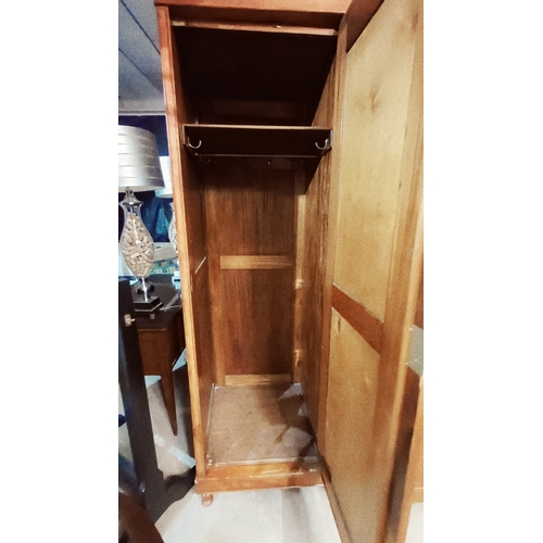 22 - Most Impressive Satinwood Breakfront Compendium Wardrobe