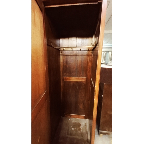 22 - Most Impressive Satinwood Breakfront Compendium Wardrobe