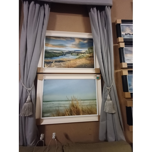 31 - Pair of Landscape Prints (unused samples) - each 108cm x 77cm