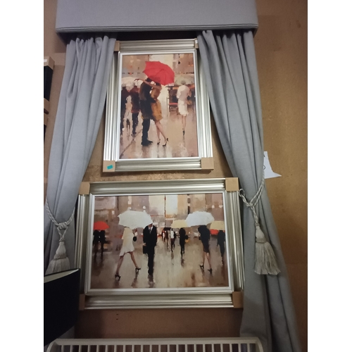 36 - Pair of Parisien Street Scene Prints