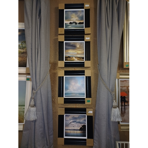 37 - Set of 4 Framed Prints (unused samples) - each 108cm x 77cm