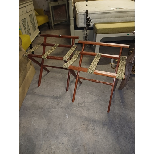 45 - Pair of Luggage Racks