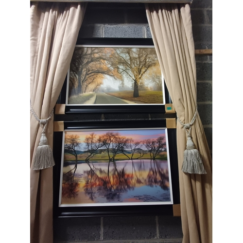 56 - Pair of Framed Landscape Prints (unused samples)