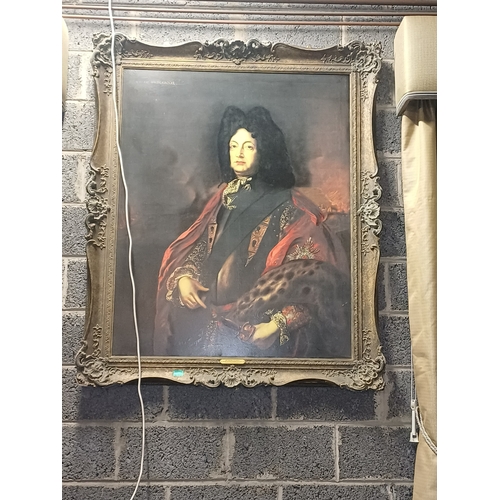 59 - Large Decorative Framed Portrait 