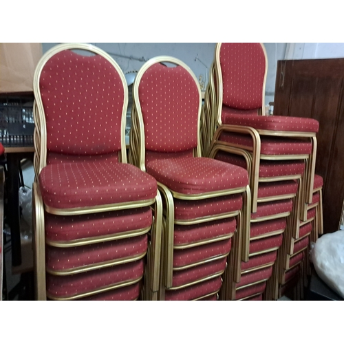 Lot of 20 good Stacking Chairs for Functions or Meeting Rooms - option ...