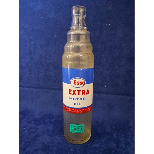 403 - Esso Motor Oil Bottle - quart size