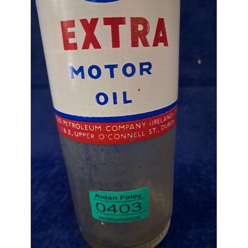 403 - Esso Motor Oil Bottle - quart size