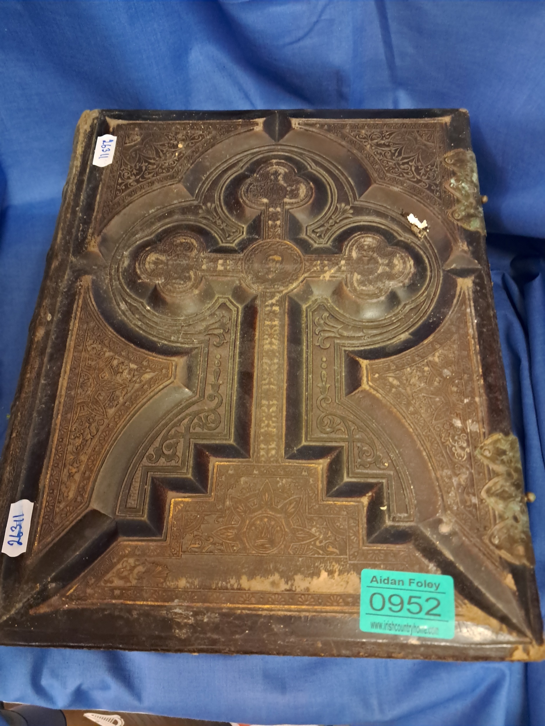 Holy Bible with inscription dated 1883