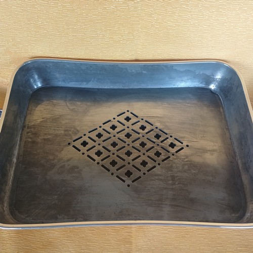 363 - Magnificent Solid Silver Entree Dish by William Bateman - London 1829 on a Silver Plated Warming Dis... 