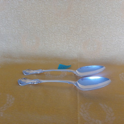 369 - Pair of Silver Tablespoons - London 1841