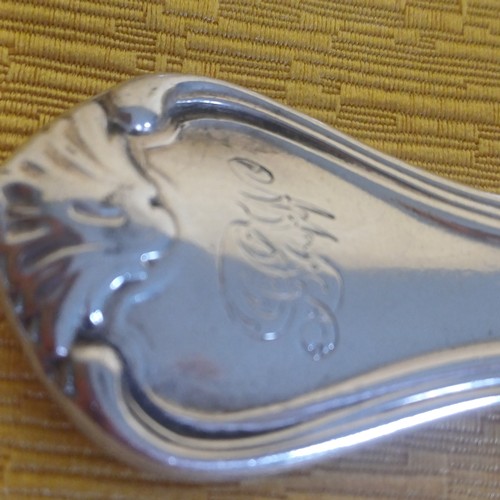 369 - Pair of Silver Tablespoons - London 1841