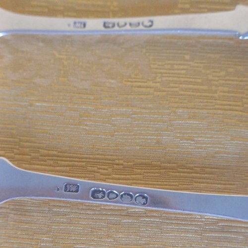 369 - Pair of Silver Tablespoons - London 1841