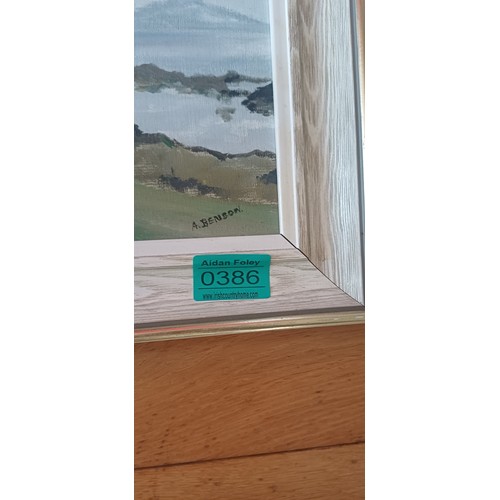 386 - Irish Oil Painting 