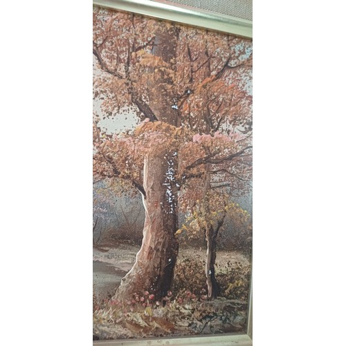 387 - Pair of Gilt Framed Paintings (a/f) 