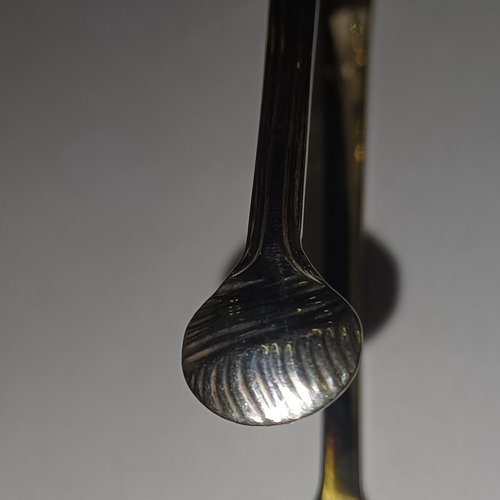368 - London Silver Sugar Tongs