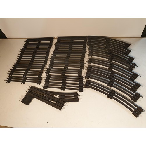 POSSIBLE 19TH CENTURY ORIGINAL HORNBY TRAIN TRACK COLLECTION. ORIGINAL