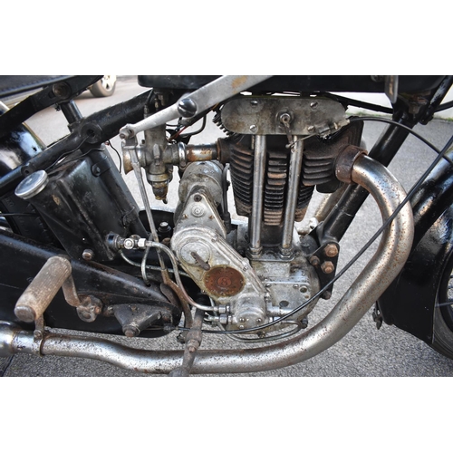 12 - A 1933 Sunbeam Model 8, registration number TH 3713, frame number C9427, engine number KK4245, black... 