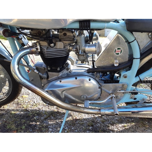 13 - A 1991 Triton café racer, registration number Q120 BAU, aluminium/blue. Tritons are a marriage of No... 