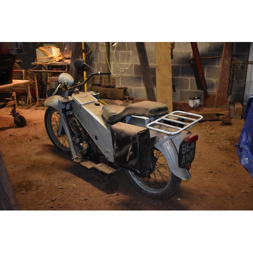 2 - A 1957 Velocette LE, registration number 864 ANK, frame number 24796, engine number 200/26298, grey.... 