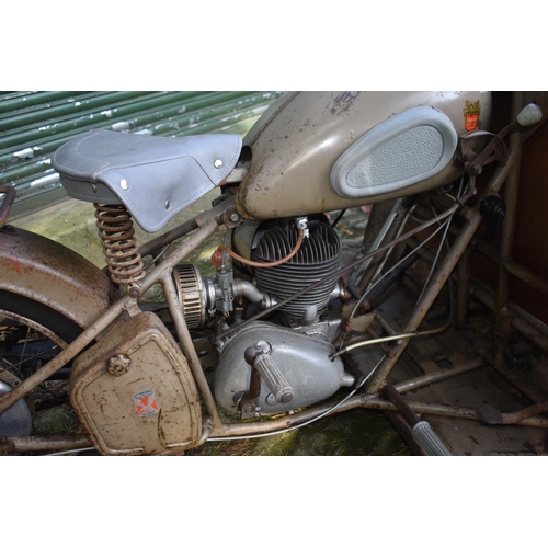 26 - A 1955 Peugeot Triporteur, unregistered, grey. This rare three wheeler is one of a series of practic... 