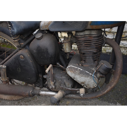 3 - A 1949 BSA C11 project, registration number LYA 820, frame number ZC107751, engine number XC11555, c... 