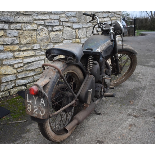 3 - A 1949 BSA C11 project, registration number LYA 820, frame number ZC107751, engine number XC11555, c... 