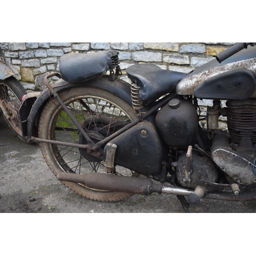 3 - A 1949 BSA C11 project, registration number LYA 820, frame number ZC107751, engine number XC11555, c... 