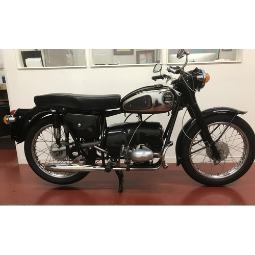 33 - A 1959 Velocette Valiant, registration number SFF 672, engine number V20012009, black. One of only a... 