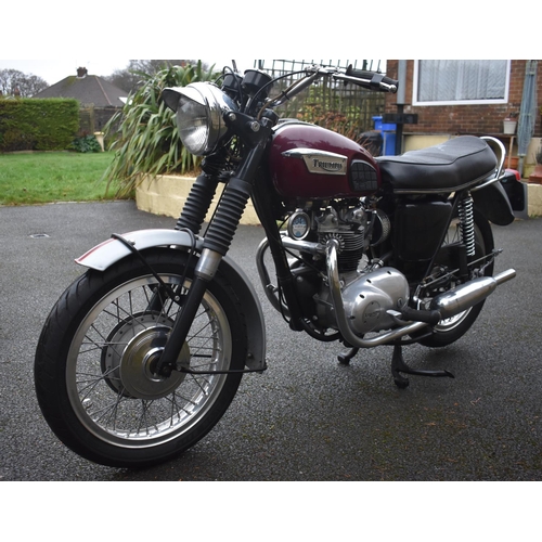 40 - A 1970 Triumph Tiger T100S, registration number CUK 598J, frame number D35662T100S, engine number XD... 