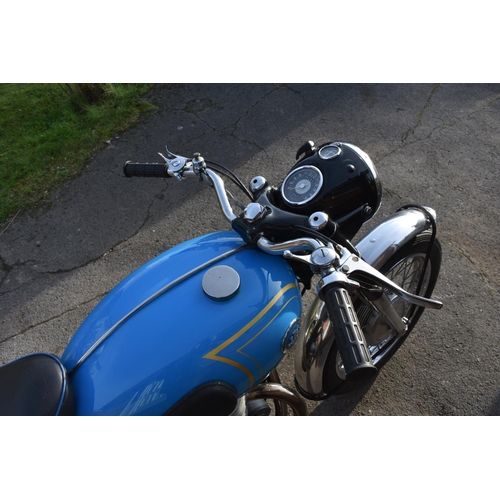 44 - A 1958 AJS Model 31 650 twin, registration number ADM 646A, frame number A64828, engine number 31LX7... 