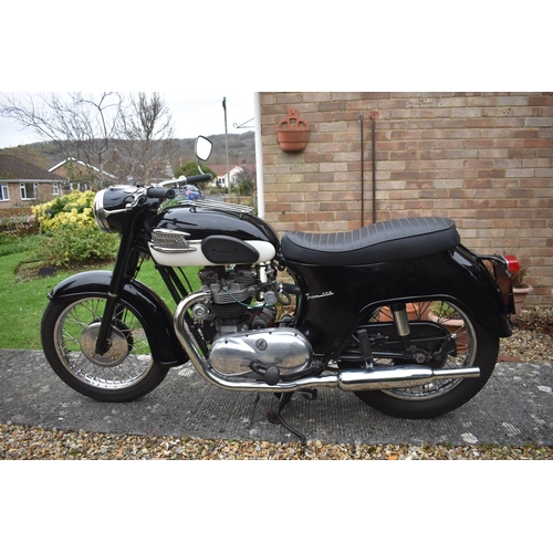 52 - A 1960 Triumph Tiger T110, registration number OPR 223, frame number D3405, engine number T110/D3405... 