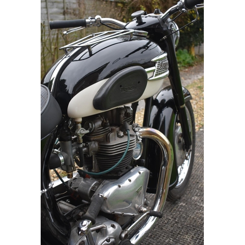 52 - A 1960 Triumph Tiger T110, registration number OPR 223, frame number D3405, engine number T110/D3405... 