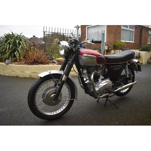 81 - A 1969 Triumph Trophy TR6R, registration number MFX 243G, frame number HC23945, engine number HC2394... 